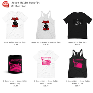 Benefit Merch ONLY At Sweet Relief (Not available here, click for the Link to Buy Exclusively at Sweet Relief)