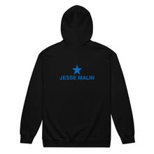 Load image into Gallery viewer, Jesse Malin Star Unisex Zip Hoodie (BLUE)
